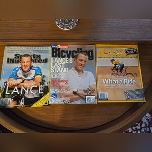 Lance Armstrong magazines